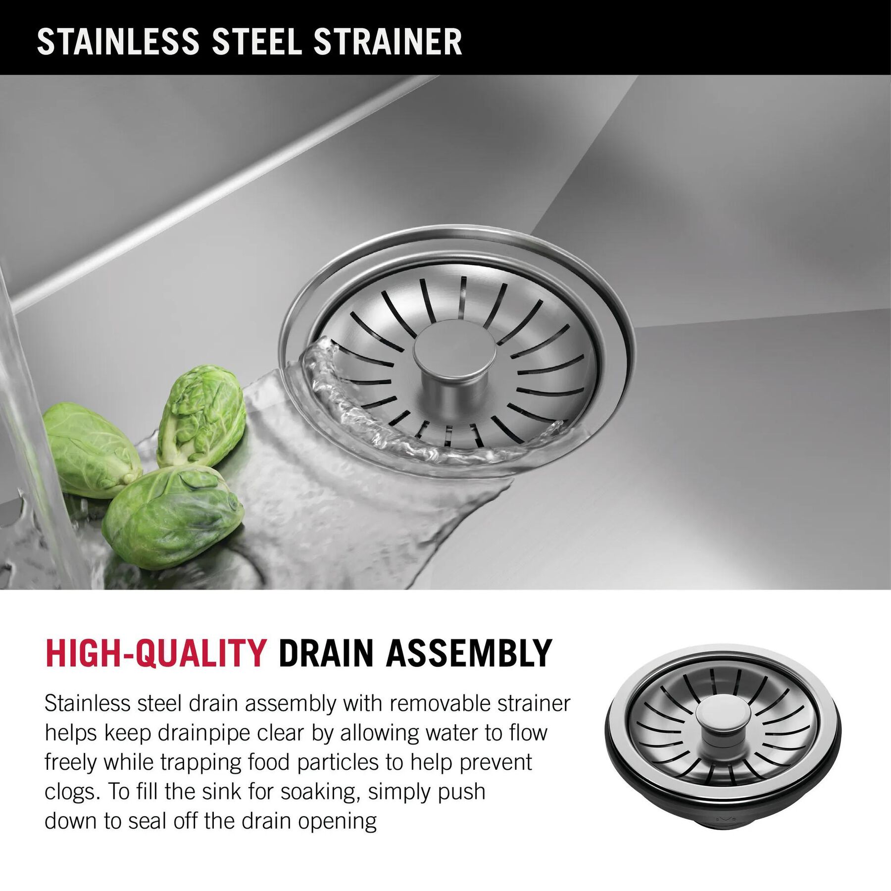 15&rdquo; Stainless Steel Workstation Kitchen Bar Sink Drop-In Undermount Single Bowl with WorkFlow&trade; Ledge and Accessories